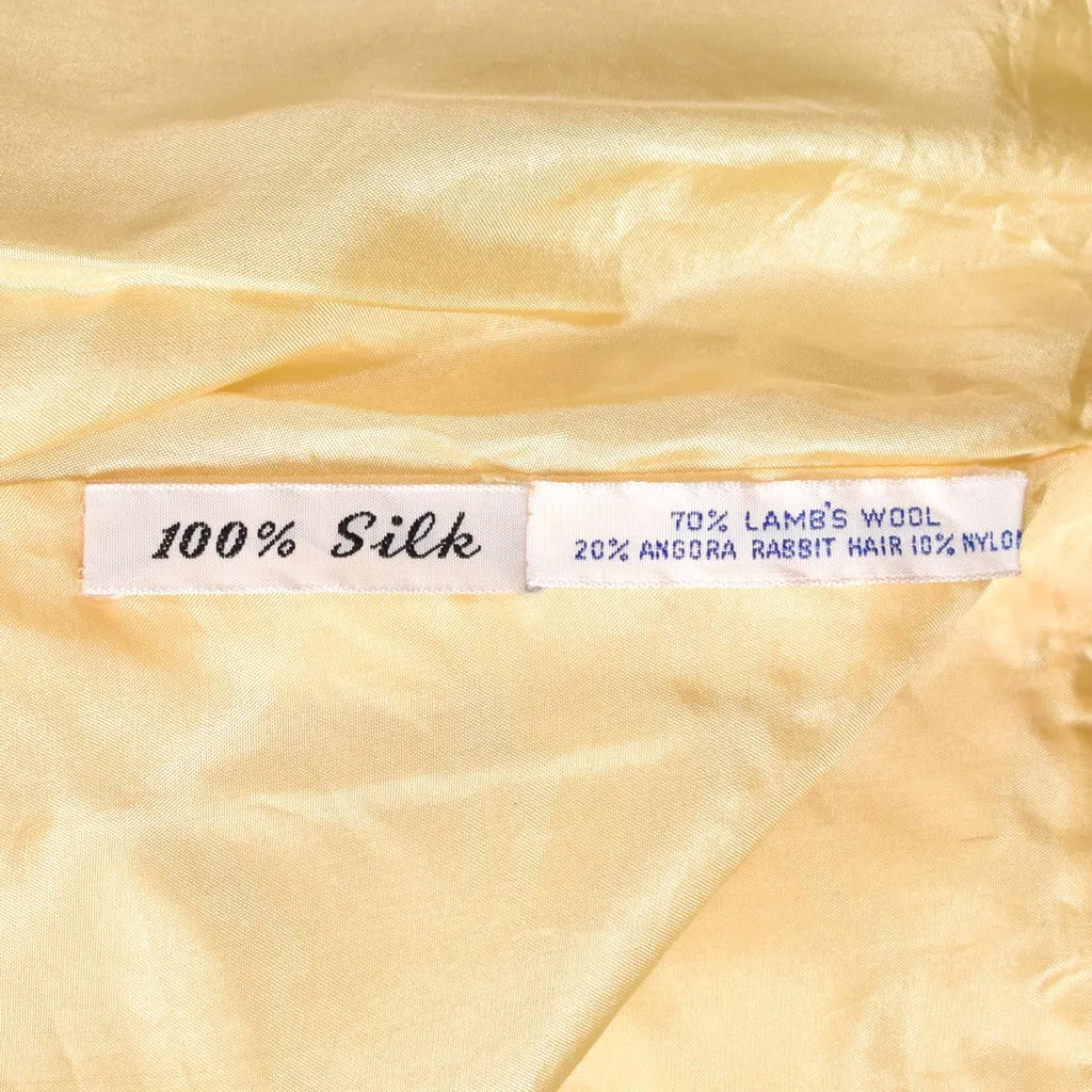 1950s Yellow Roses Dress Set