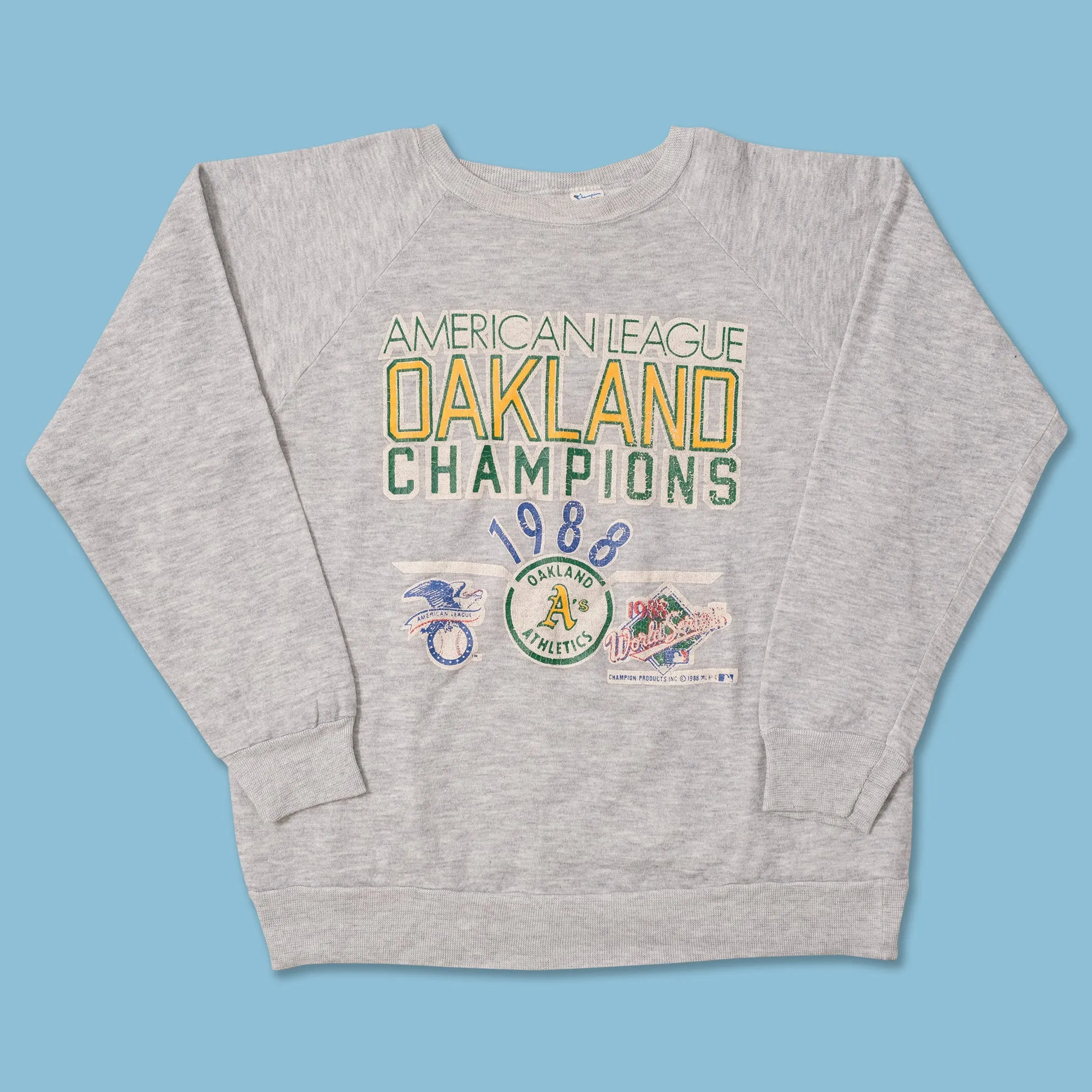 1988 Champion Oakland Athletics Sweater Medium