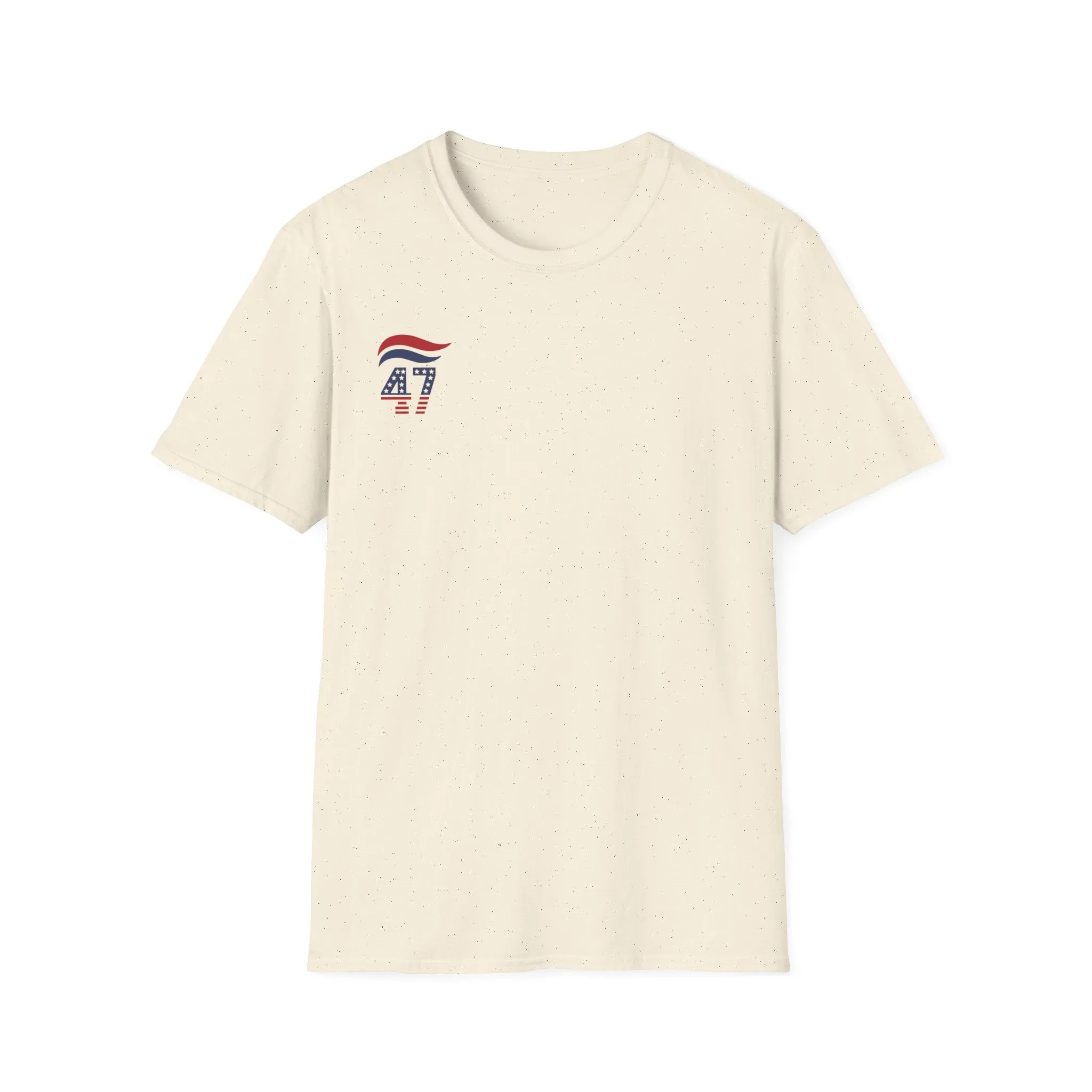 #47 Stars and Stripes T-Shirt (Front/Back Design) Red, White & Blue