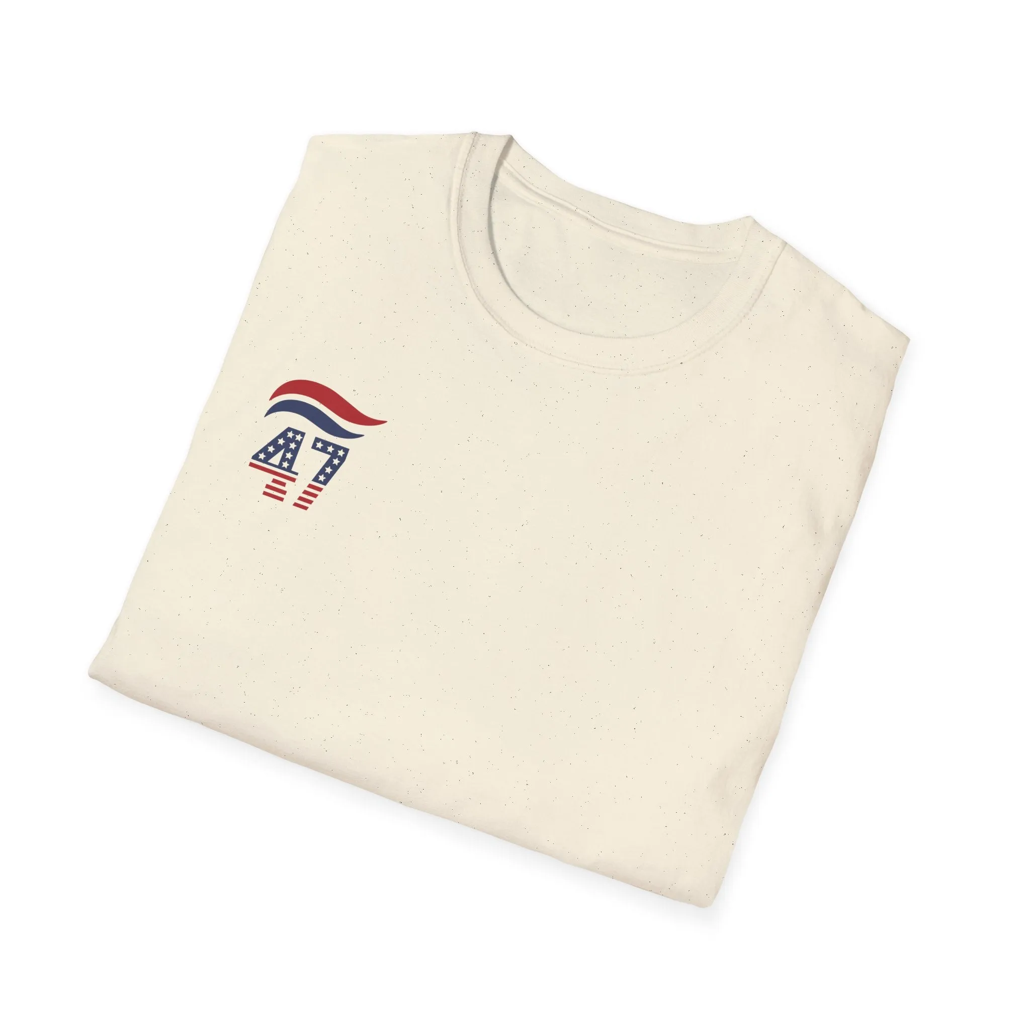 #47 Stars and Stripes T-Shirt (Front/Back Design) Red, White & Blue