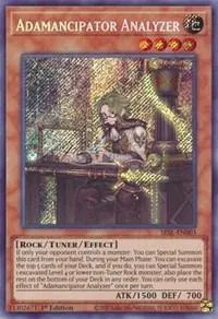 Adamancipator Analyzer [SESL-EN003] Secret Rare