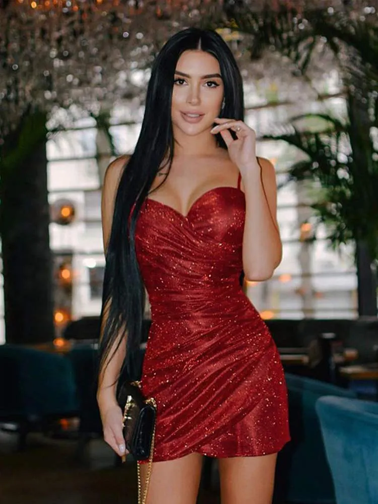 Andromeda Sparkly Party Dress