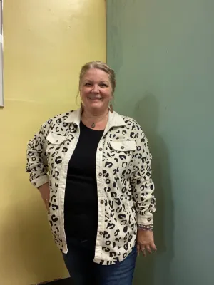 animal print Tops, large