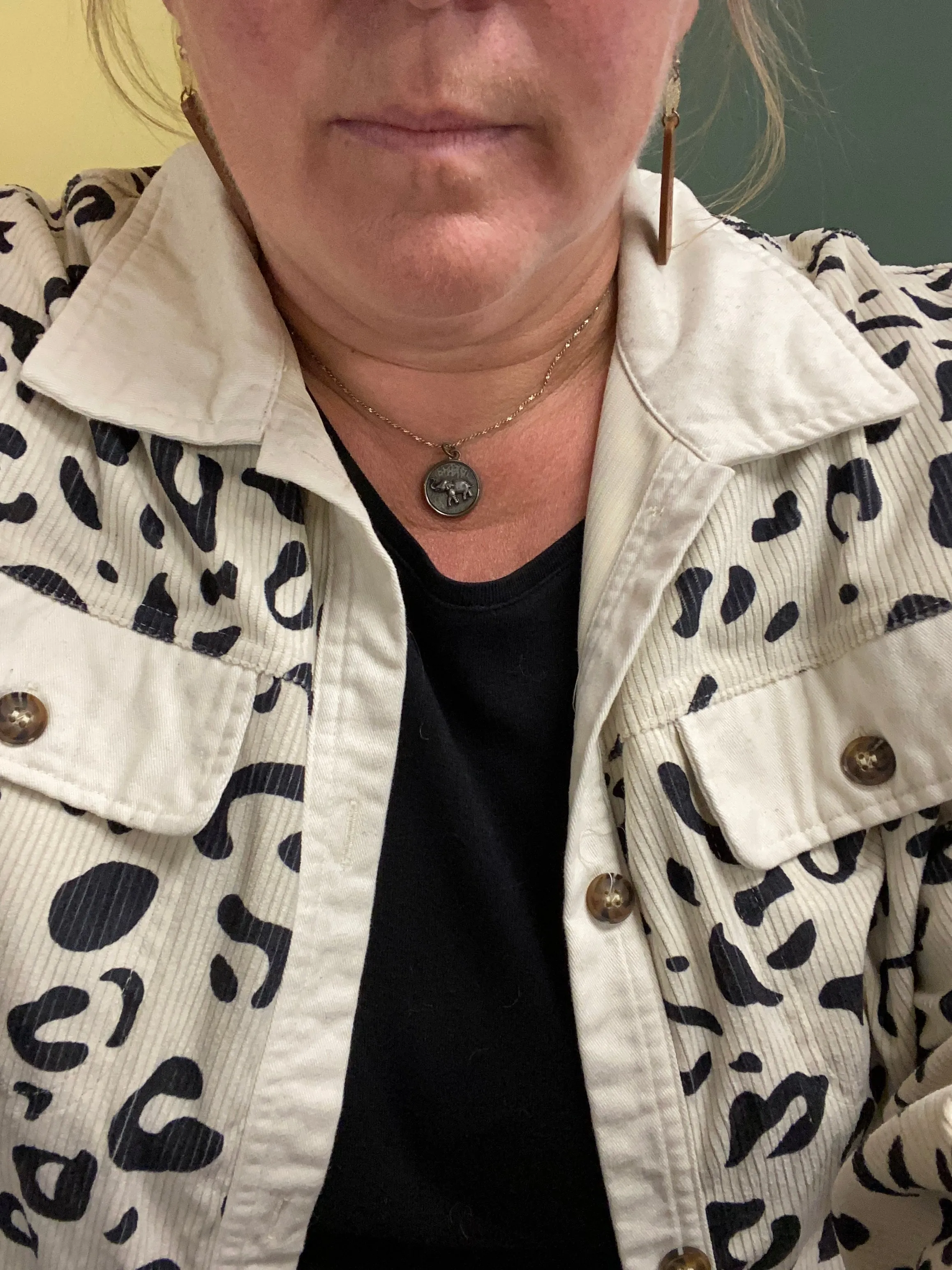 animal print Tops, large