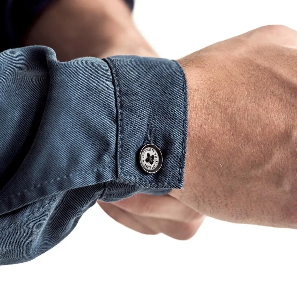Arrow Shacket - Indigo