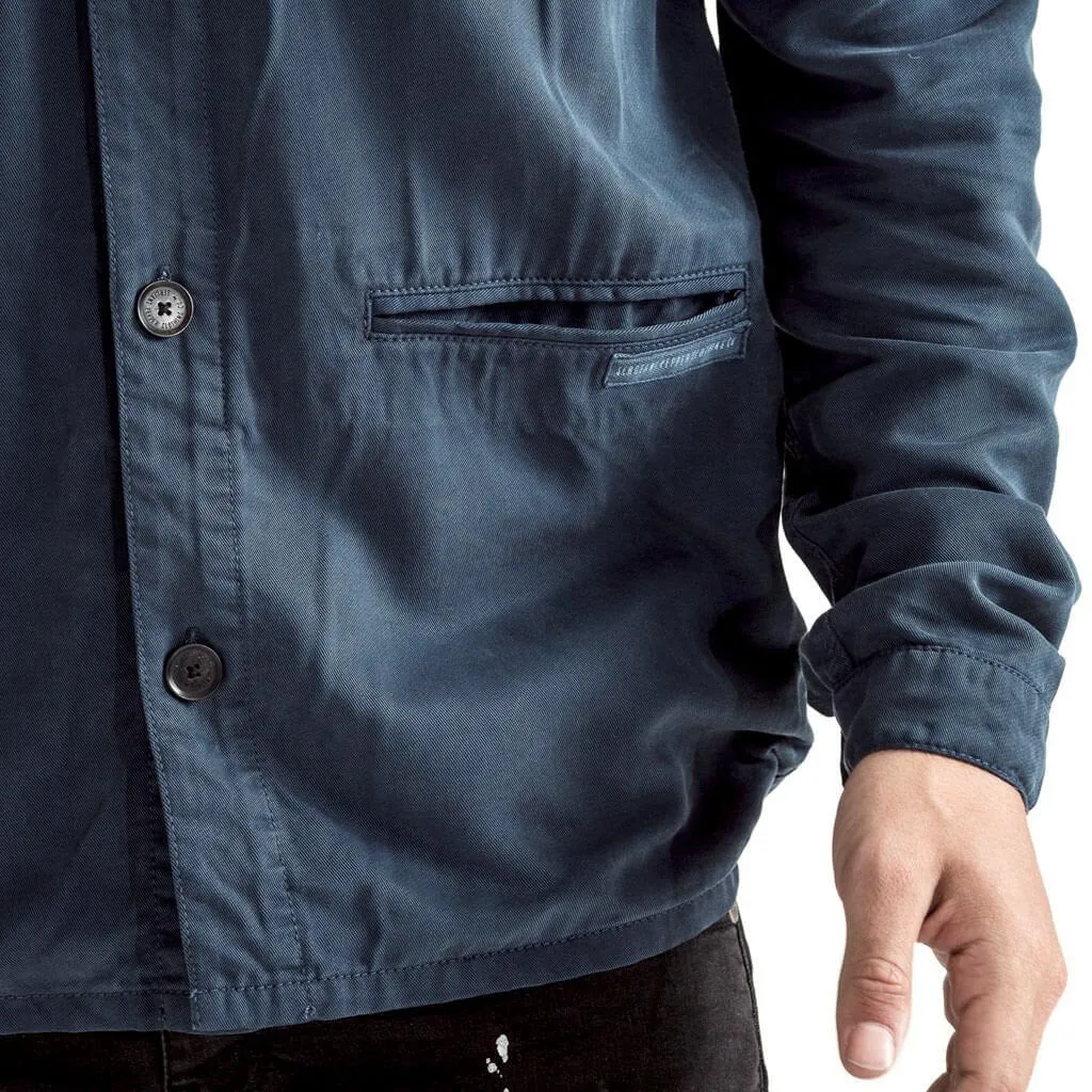 Arrow Shacket - Indigo