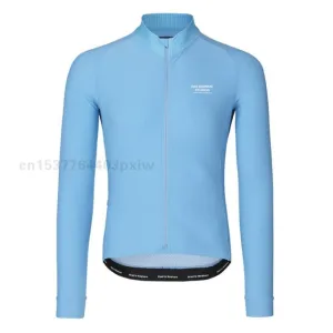 Autumn Sports Long Cycling Jersey Men's Shirt