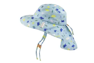 Baby/Kids Sun Hat with Neck Cape - Dinosaur Baby/Kids Sun Hat with Neck Cape - Dinosaur