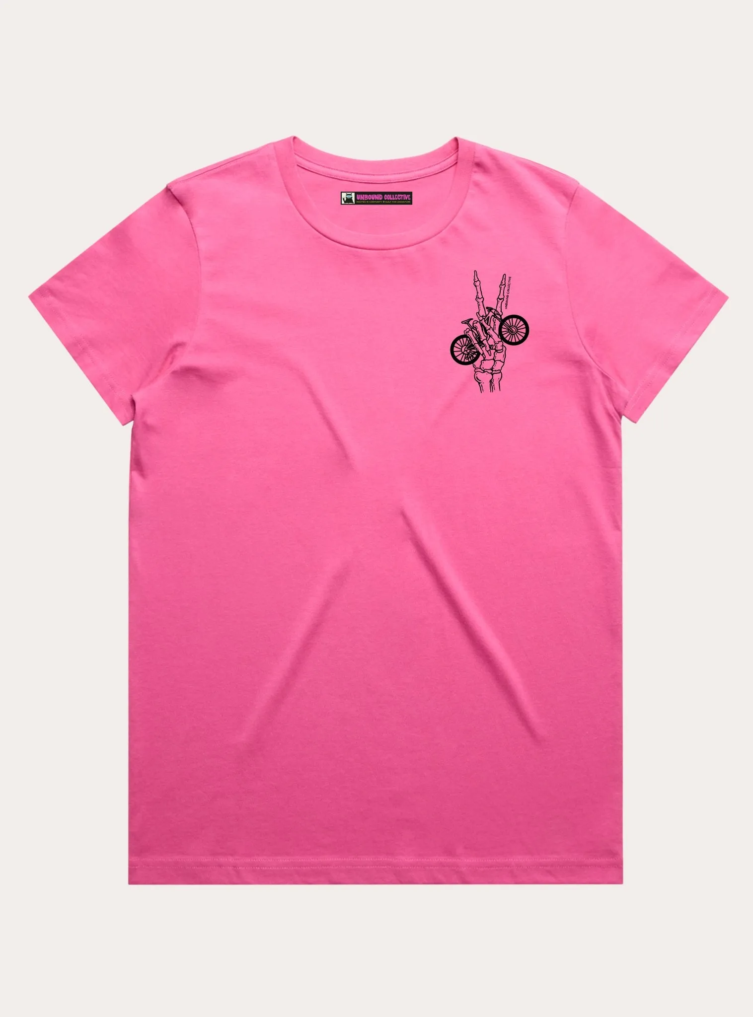 Bike Peace Skeleton Tee
