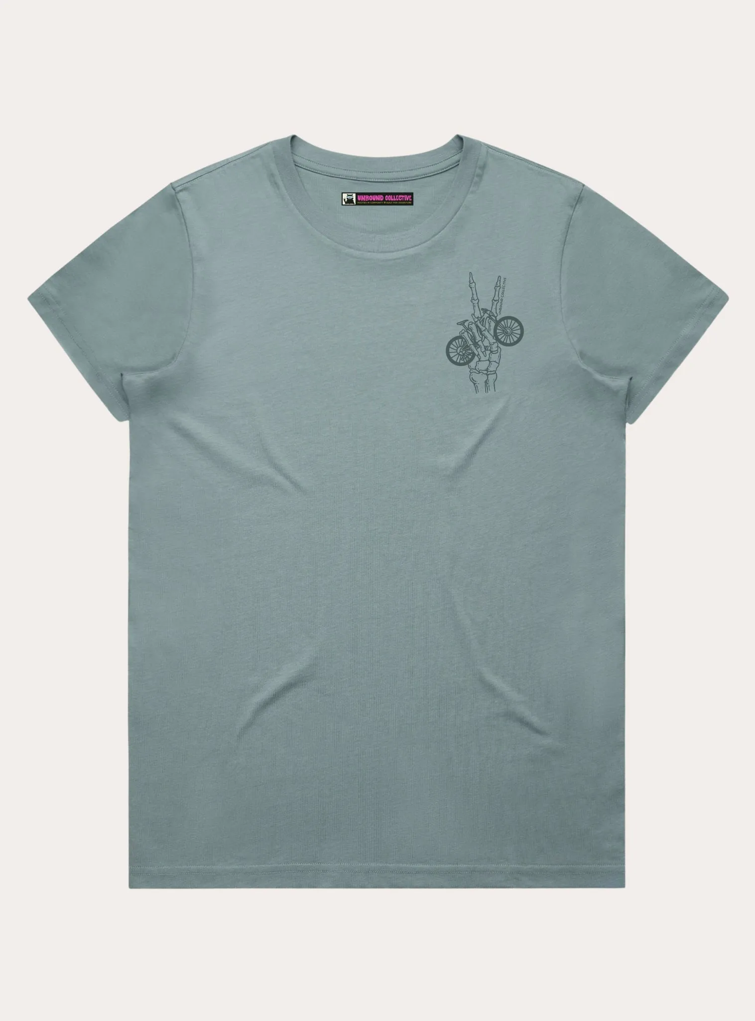 Bike Peace Skeleton Tee