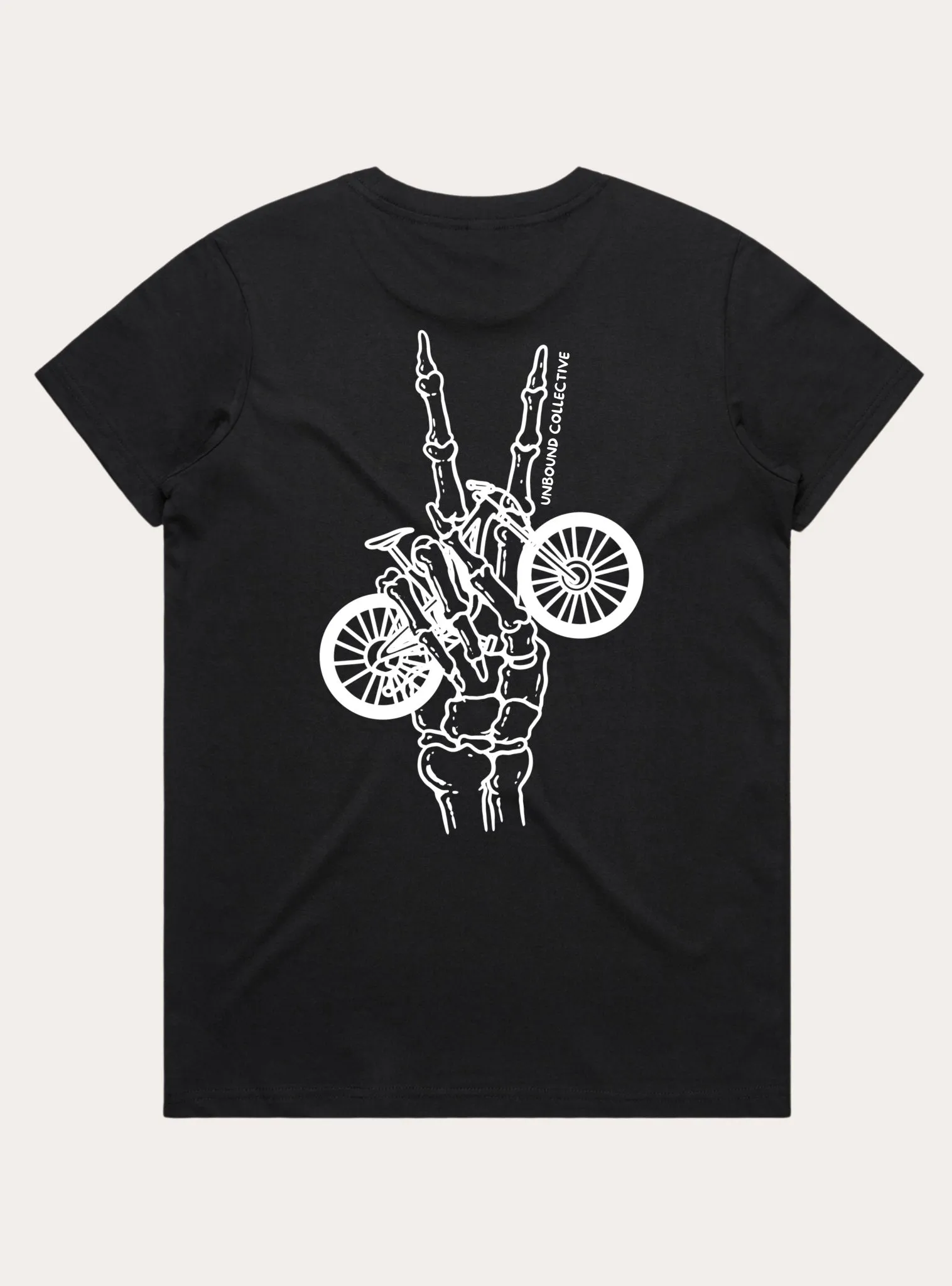 Bike Peace Skeleton Tee