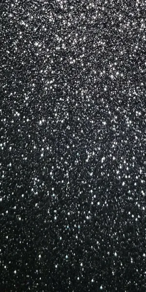 Black Glitter Acrylic Razor Scales (2pc) 3mmx1"x6" Jewelry Crafts