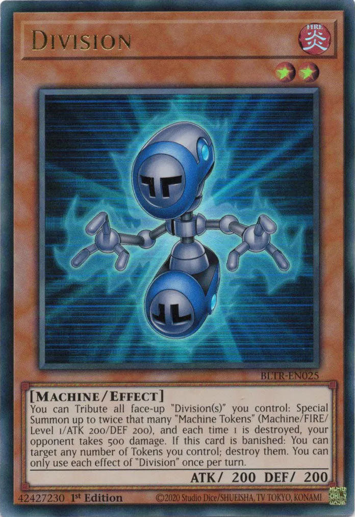 BLTR-EN025 Division Ultra Rare NM