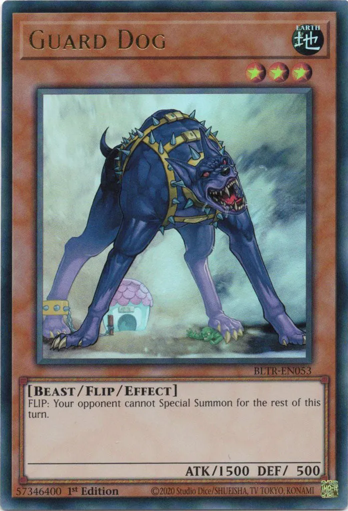 BLTR-EN053 Guard Dog Ultra Rare NM