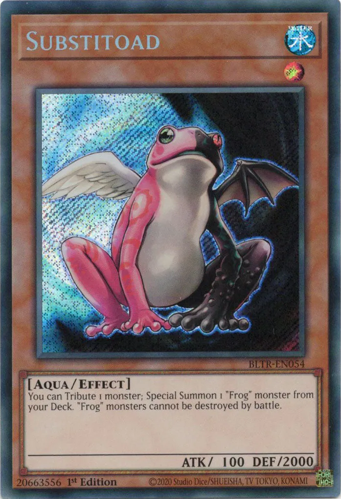 BLTR-EN054 Substitoad Secret Rare NM