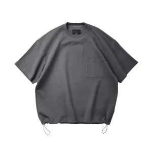 BOHRHOO ピュアコットンポケットレタープリントTシャツ BHH013