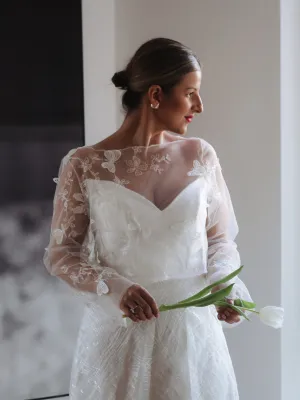 Butterfly Bridal Top