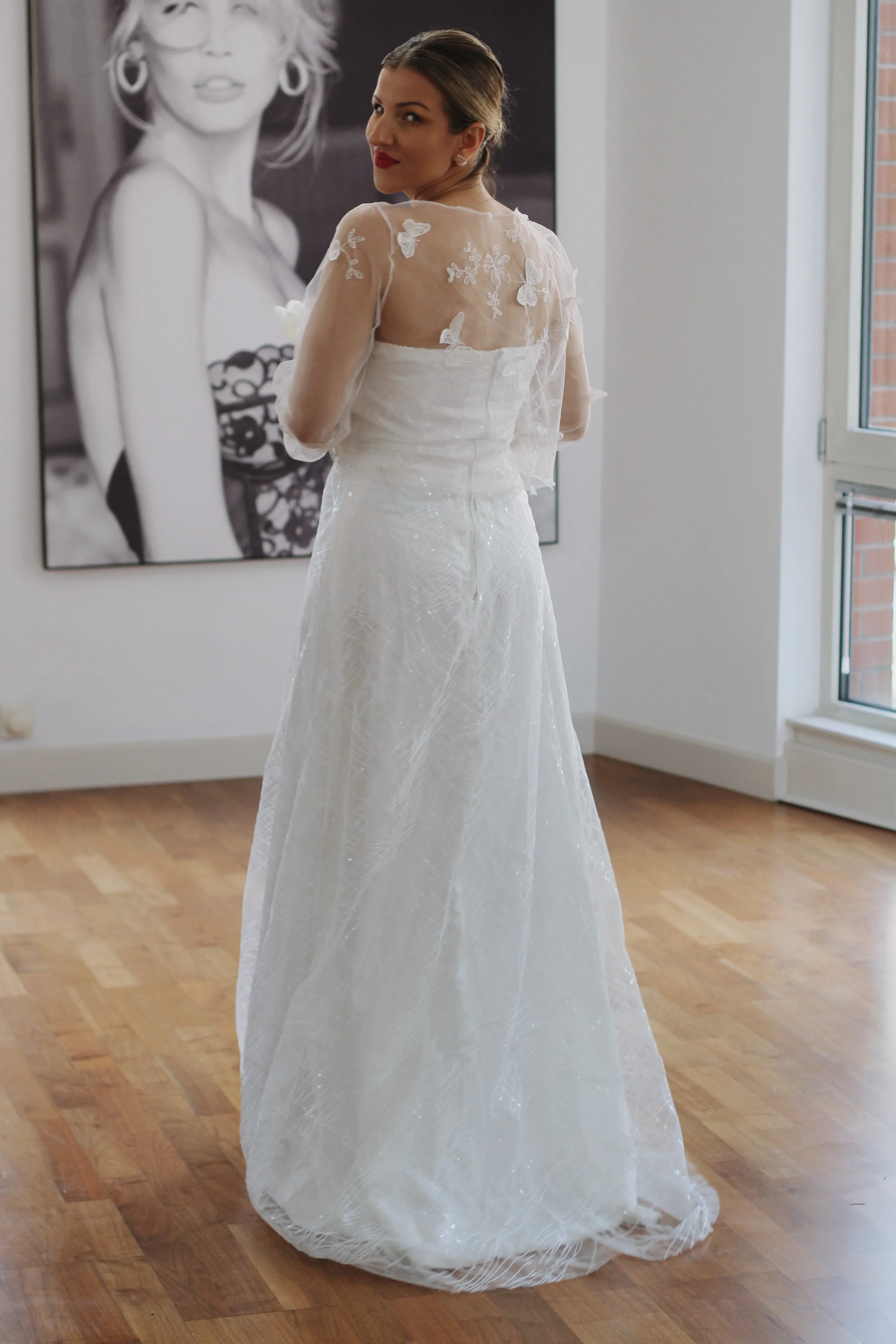 Butterfly Bridal Top