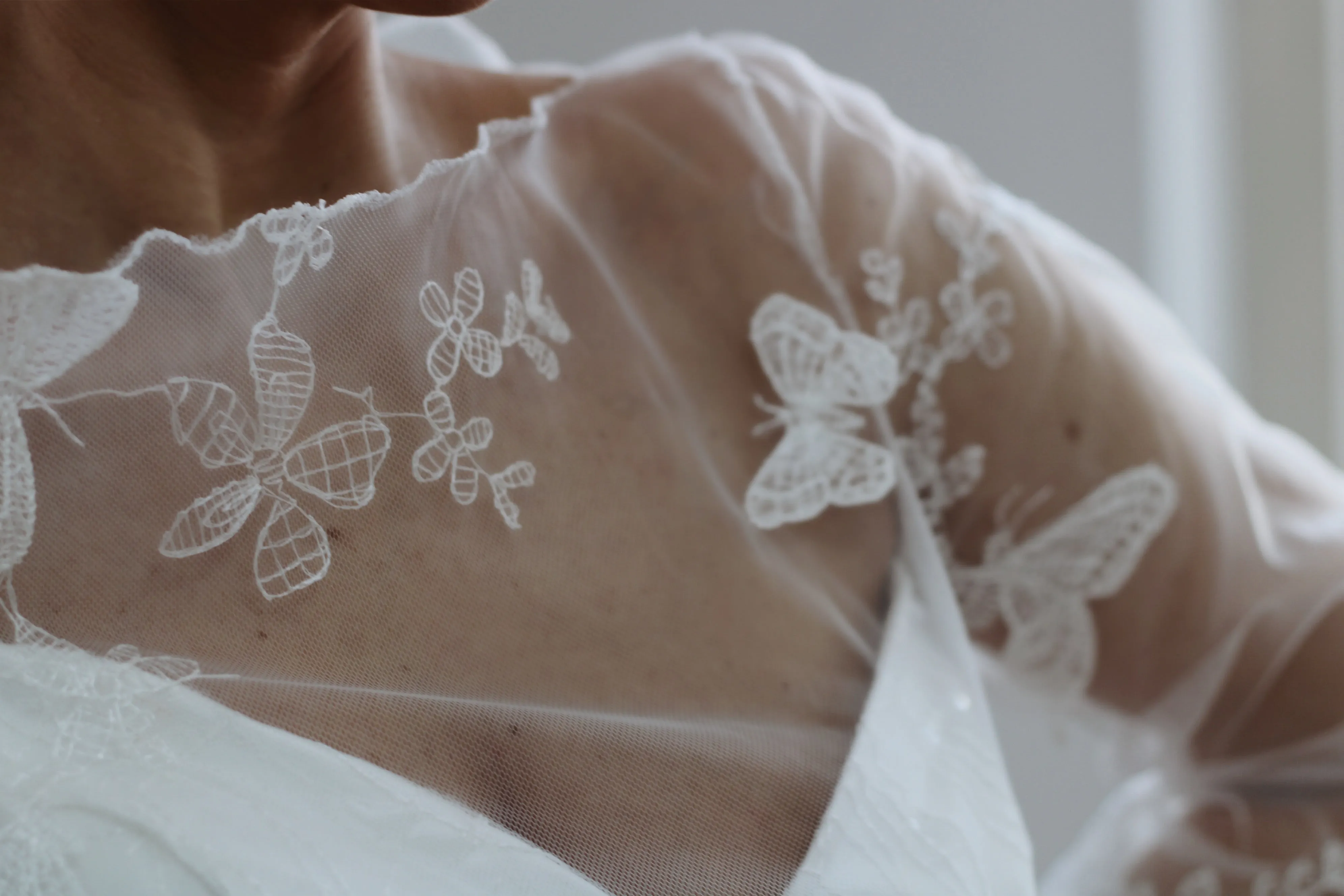 Butterfly Bridal Top