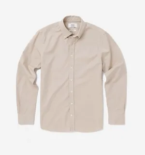 Button Down Garment Dyed Shirt Humus