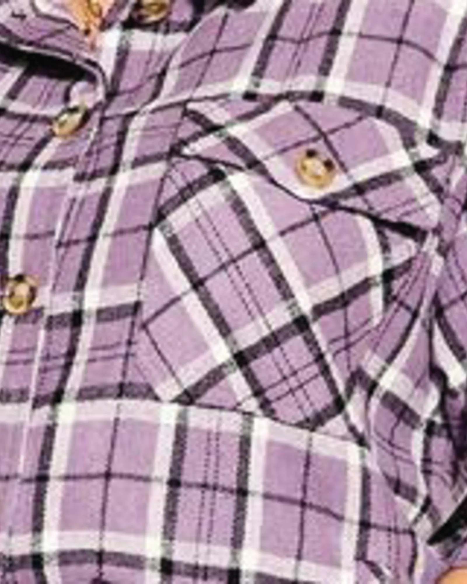 Check In Shacket | Purple / Ivory
