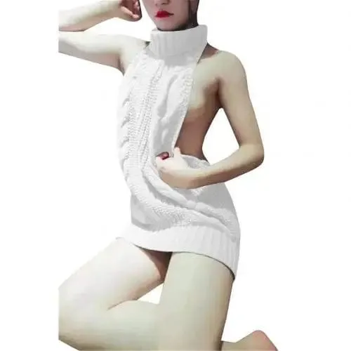 Cheryl Turtleneck Sweater Dress