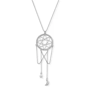 CHLOBO Diamond Cut Chain With Dream Catcher Pendant