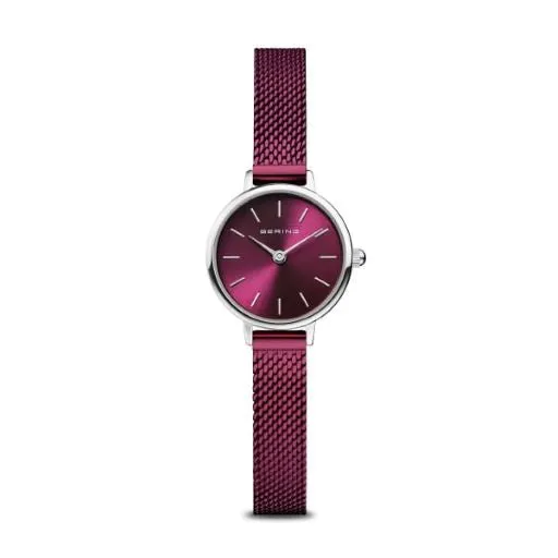 Classic Silver Polished Watch