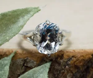 Danburite Ring; Genuine Untreated Mexican Danburite; 3.680cts