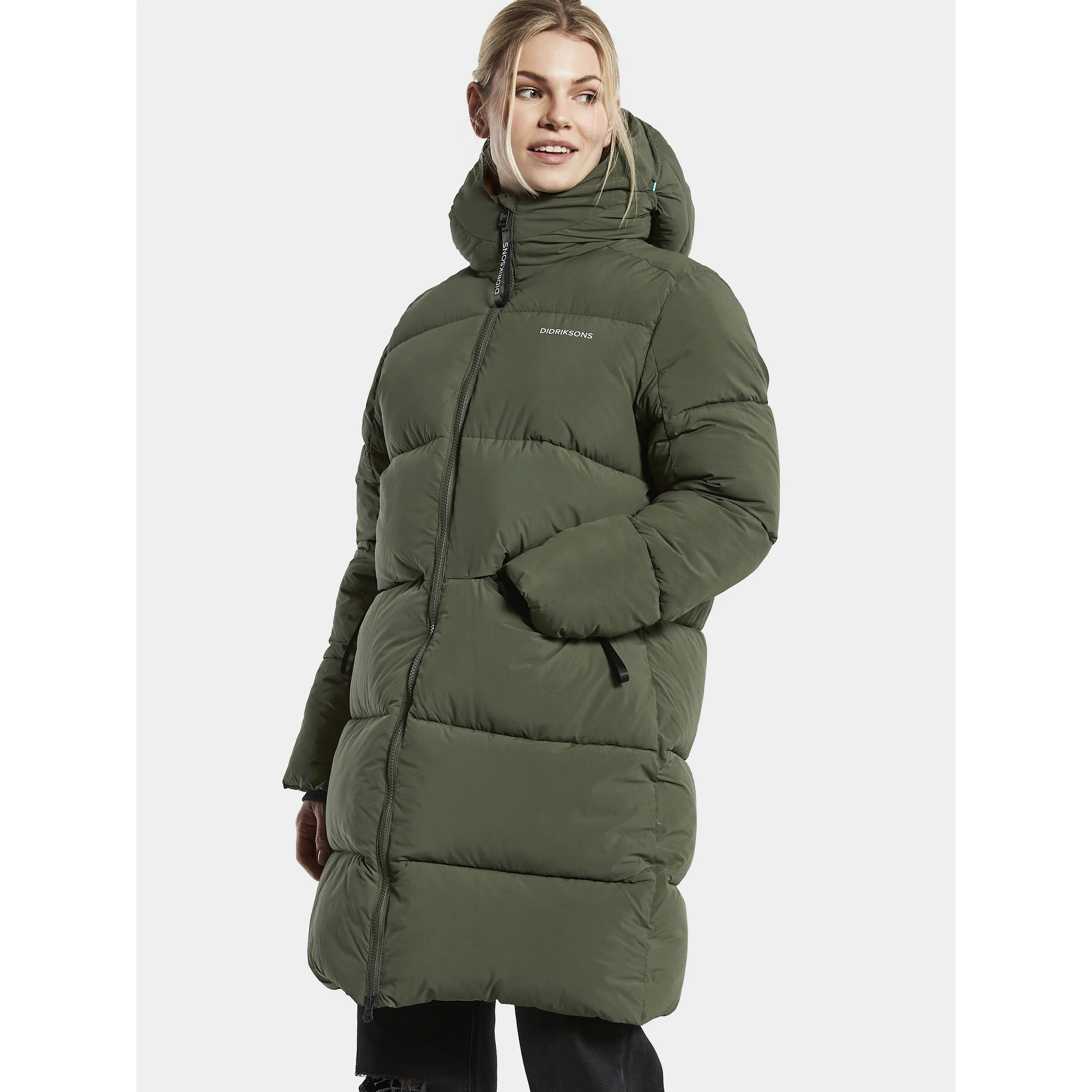 Didriksons Nomi Women&#x27;s Parka Deep Green | Buy Didriksons Nomi Women&#x27;s Parka Deep Green here | Outnorth