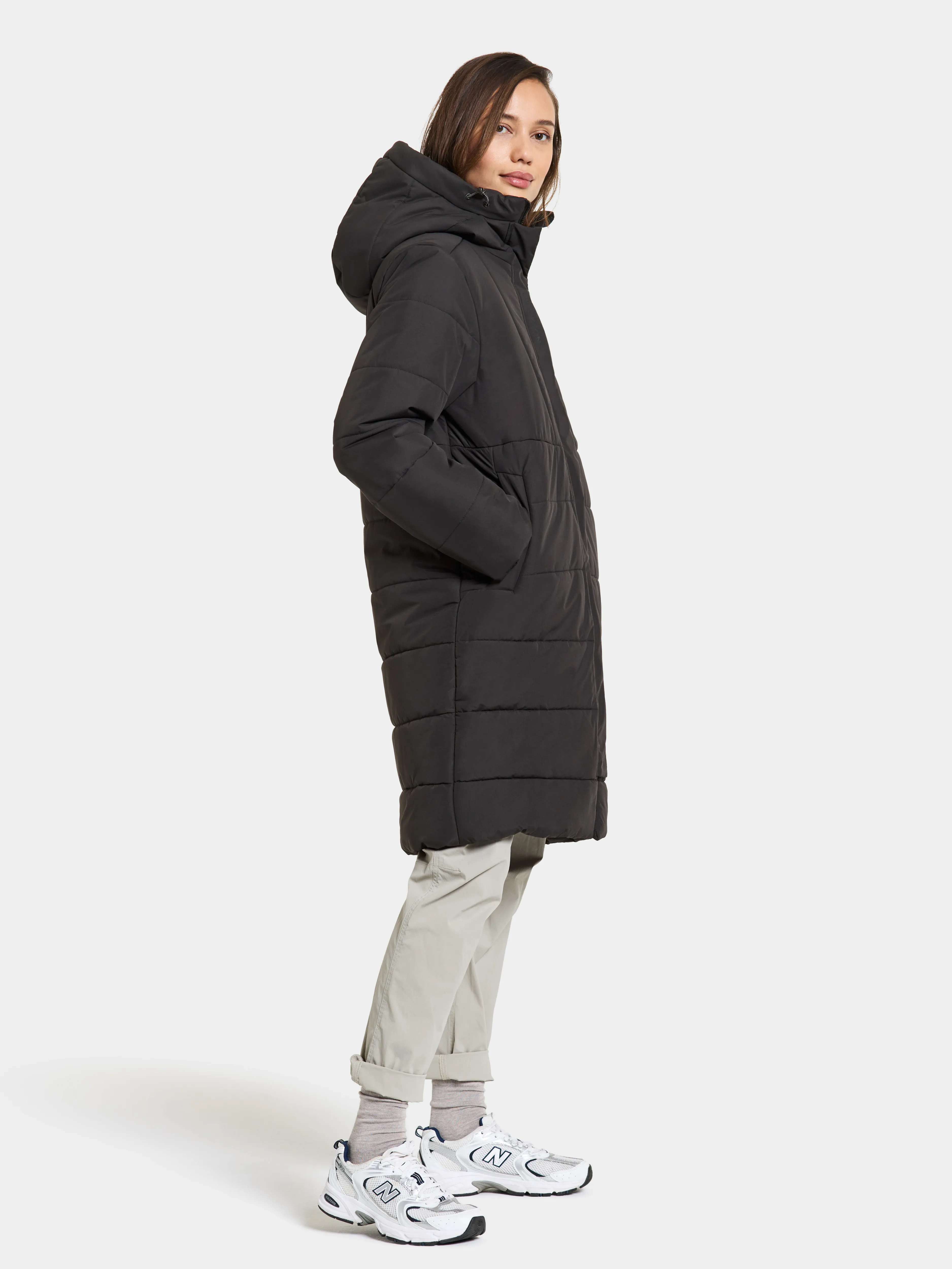 Didriksons Women&#x27;s Moira Parka Black | Buy Didriksons Women&#x27;s Moira Parka Black here | Outnorth