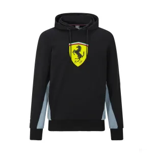 Ferrari Sweater, Shield, Black, 2021