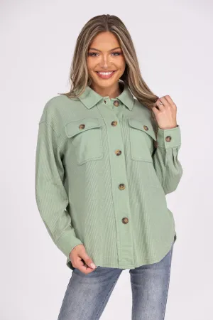 Focus On The Good Shacket * Final Sale*