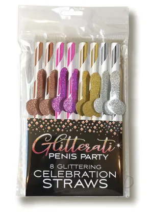 Glitterati Straws 8pk
