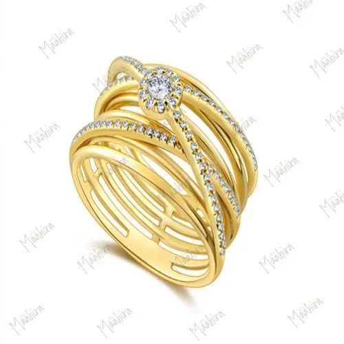 Glittering Diamond Ring
