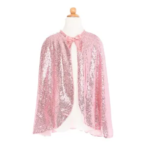 Great Pretenders Precious Pink Sequin Cape