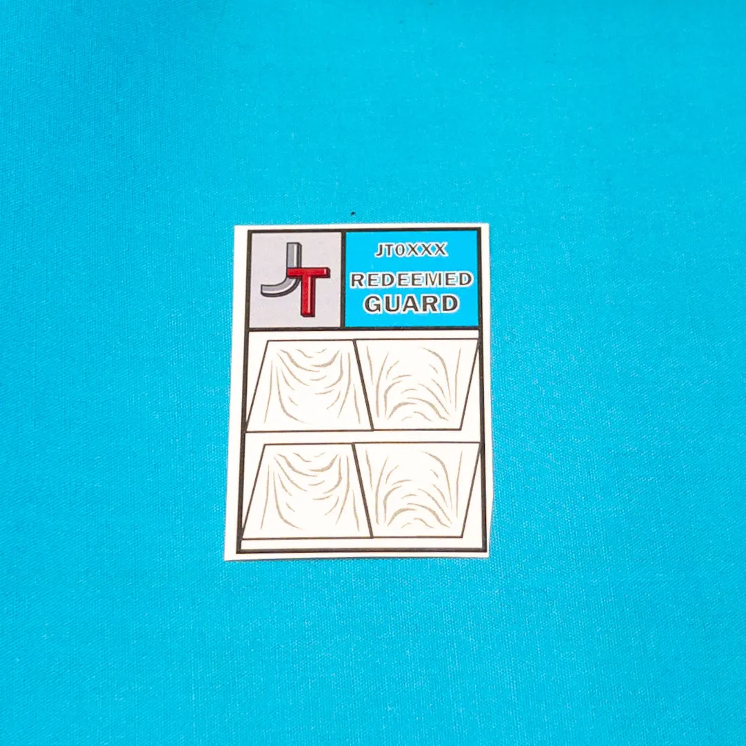 JONAK Toys Decal Sheet- Redeemed Royal Guard