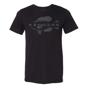 KENDERS GRAPHIC T-SHIRT BLACK/GRAY