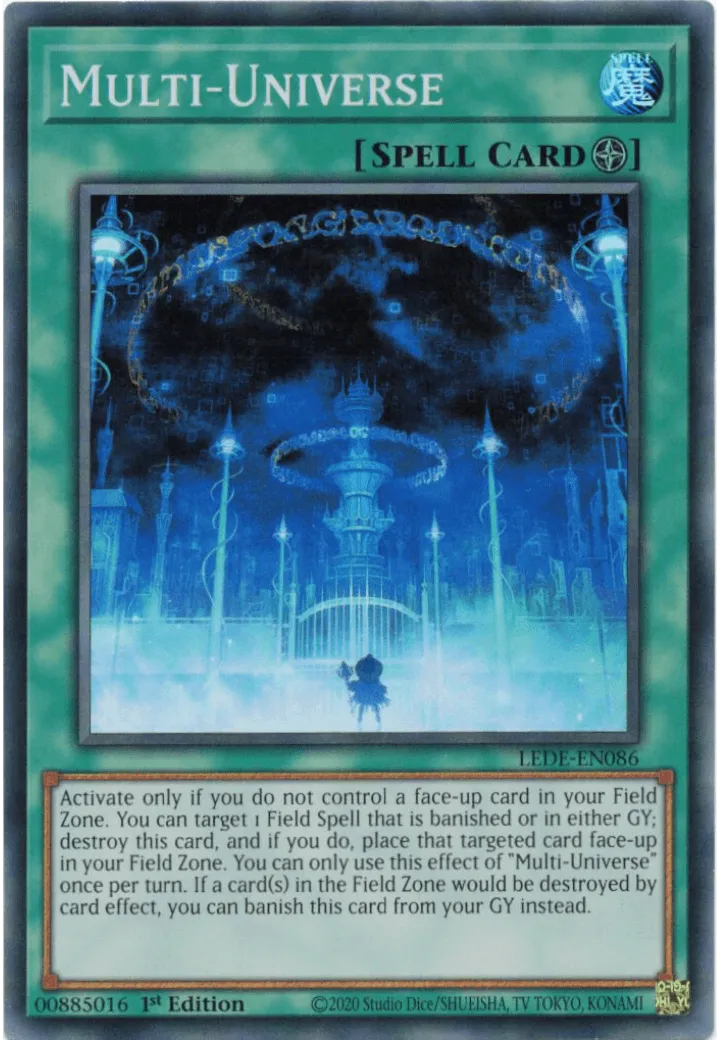 LEDE-EN086 Multi-Universe Super Rare NM