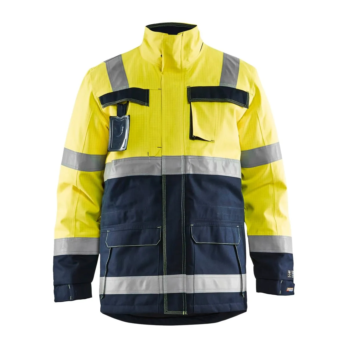 Multinorm&#x20;Winterparka&#x20;4468&#x20;High&#x20;Vis&#x20;Geel&#x2F;Marineblauw&#x20;-&#x20;Bl&#xE5;kl&#xE4;der