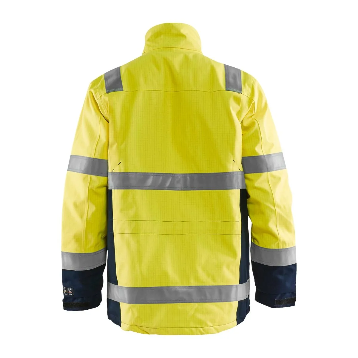 Multinorm&#x20;Winterparka&#x20;4468&#x20;High&#x20;Vis&#x20;Geel&#x2F;Marineblauw&#x20;-&#x20;Bl&#xE5;kl&#xE4;der