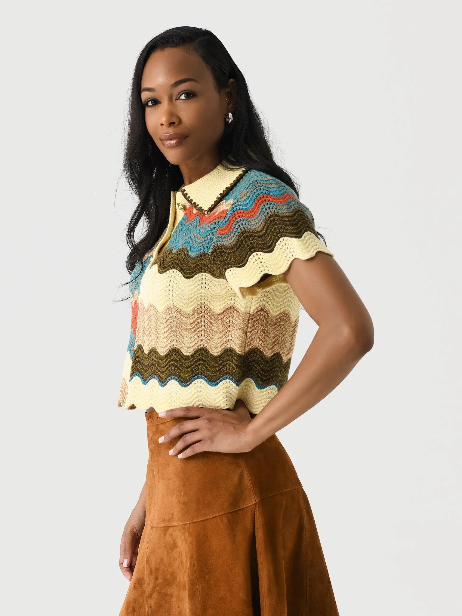 Nadine Sweater Autumn Wave