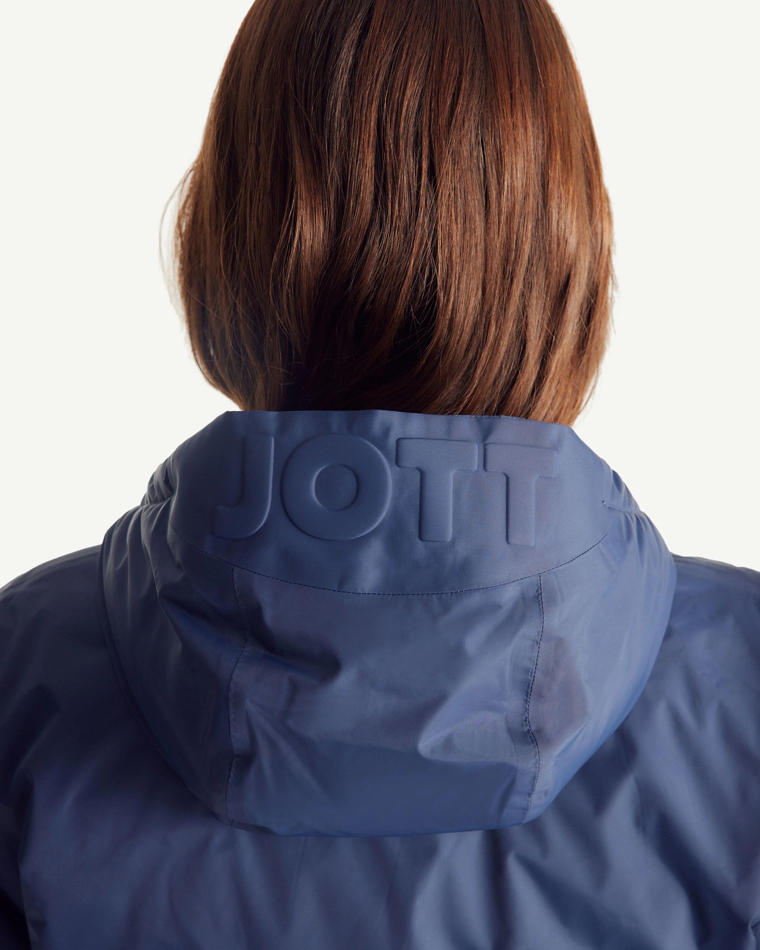 Navy Roma 2.0 long reversible puffer jacket