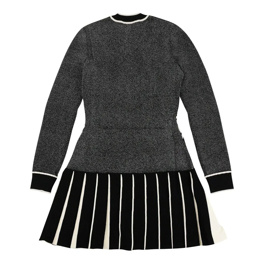 Off-White Women's 'Swans' Knit Dress Black