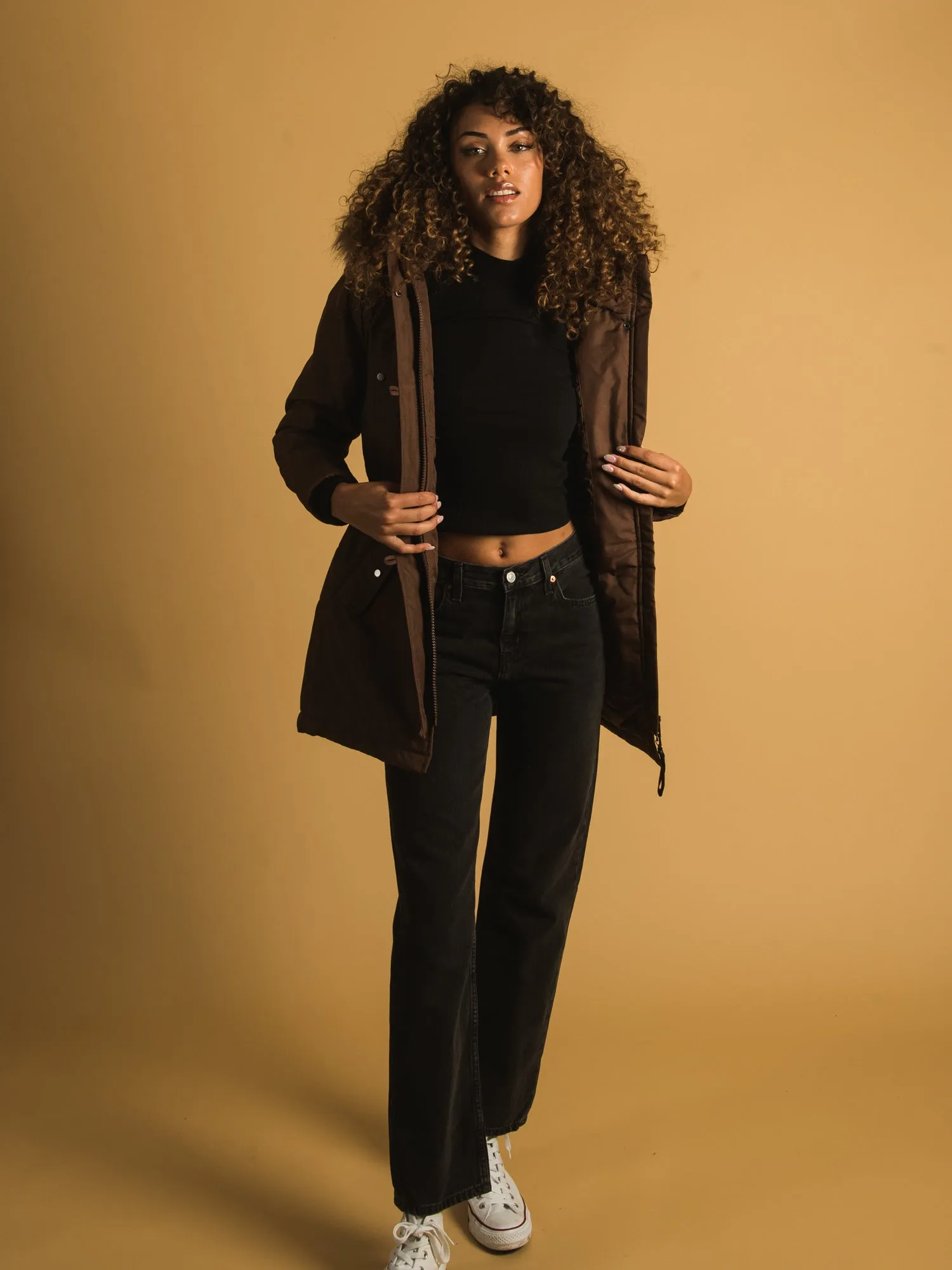 ONLY IRIS FUR PARKA - CLEARANCE