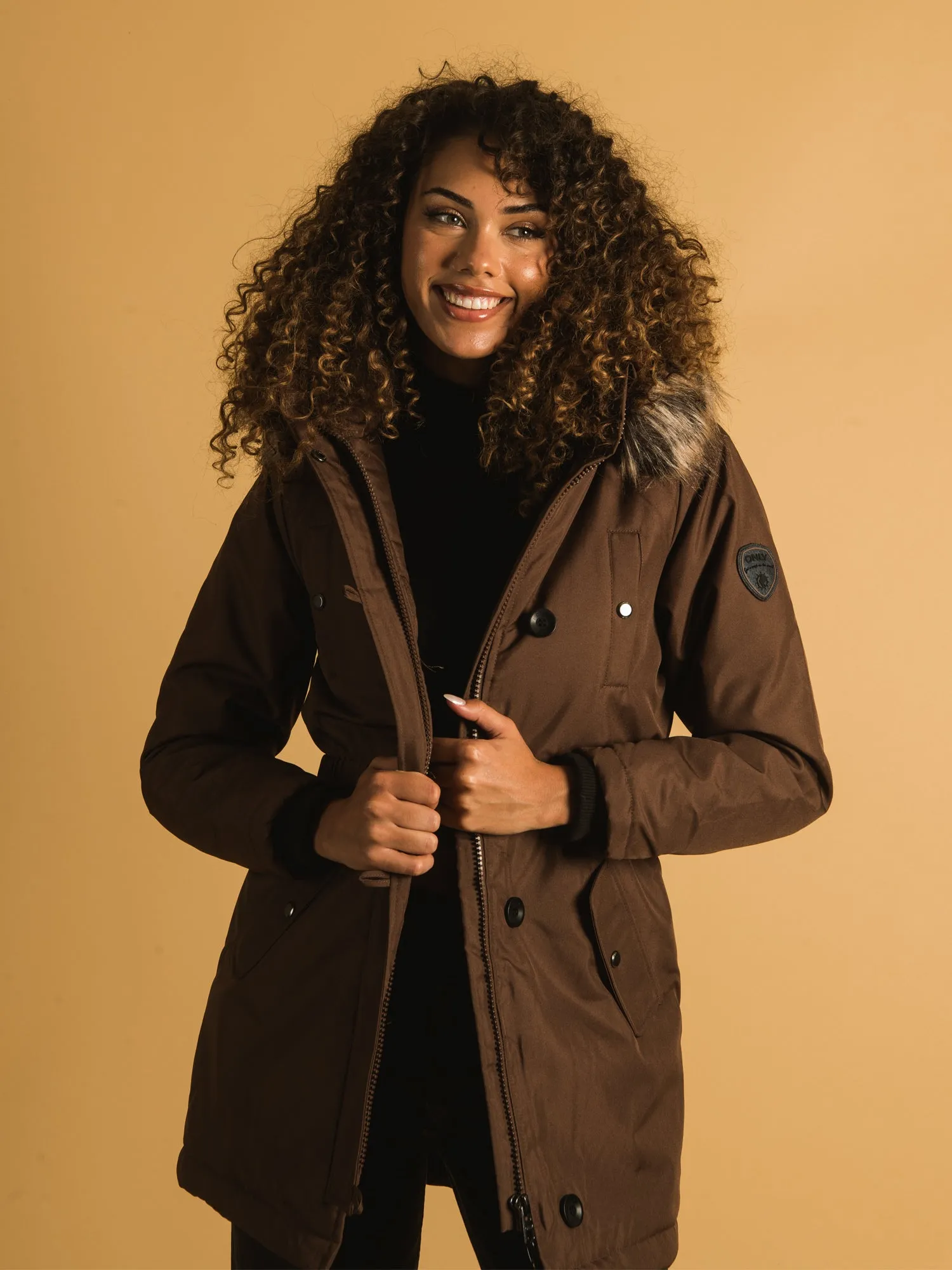 ONLY IRIS FUR PARKA - CLEARANCE