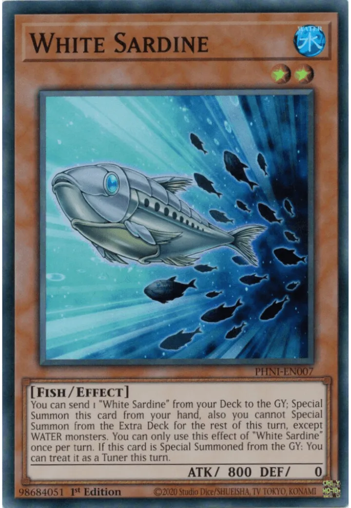 PHNI-EN007 White Sardine Super Rare NM