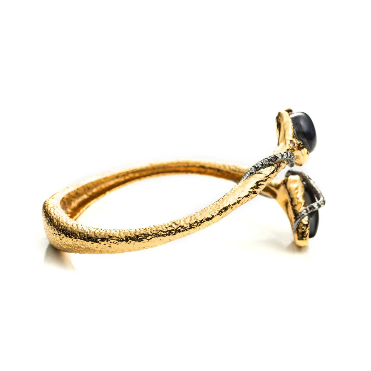 Phoenix Rocky Bypass Hinged Bracelet