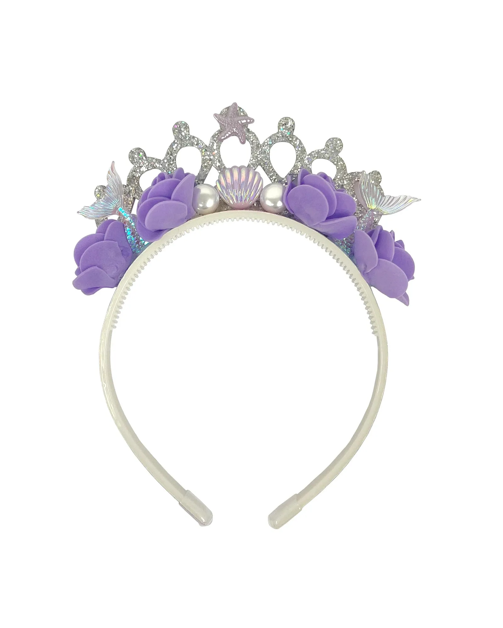Pink Poppy Mermaid Tail Headband - Assorted