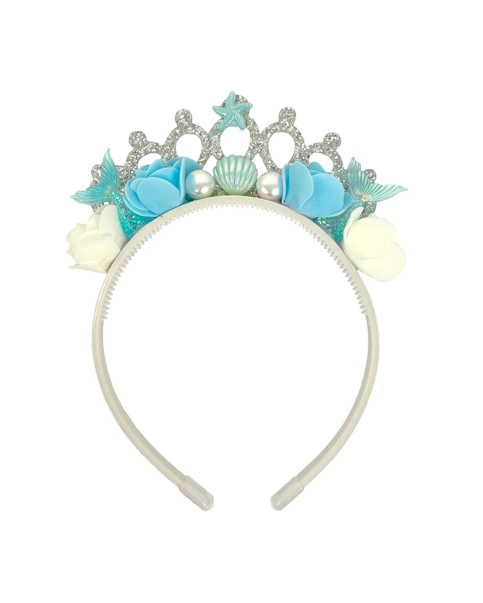 Pink Poppy Mermaid Tail Headband - Assorted